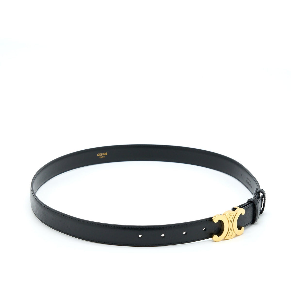 celine-size-85-triomphe-belt-smooth-calfskin-black-ghw
