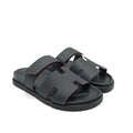hermes-size40-mans-chypre-sandle-black-1