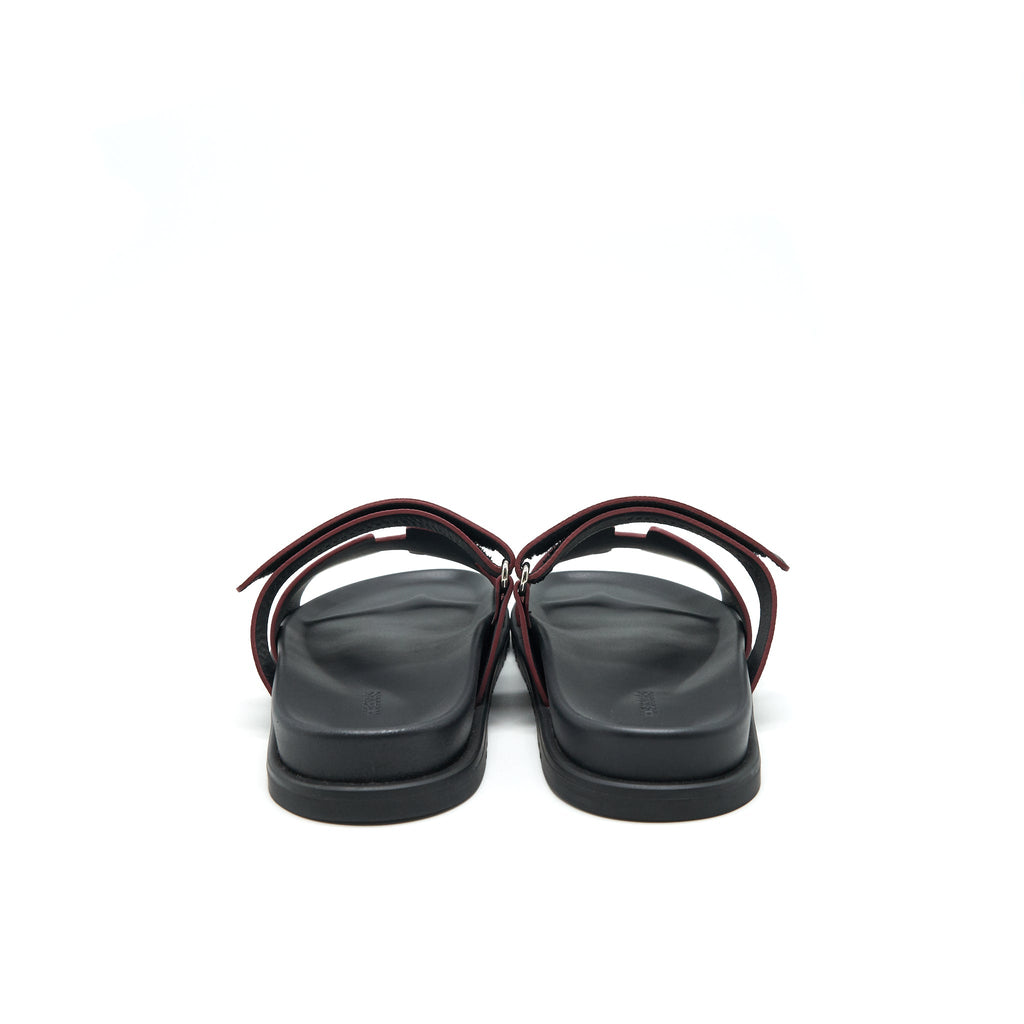 hermes-size40-mans-chypre-sandle-black-1