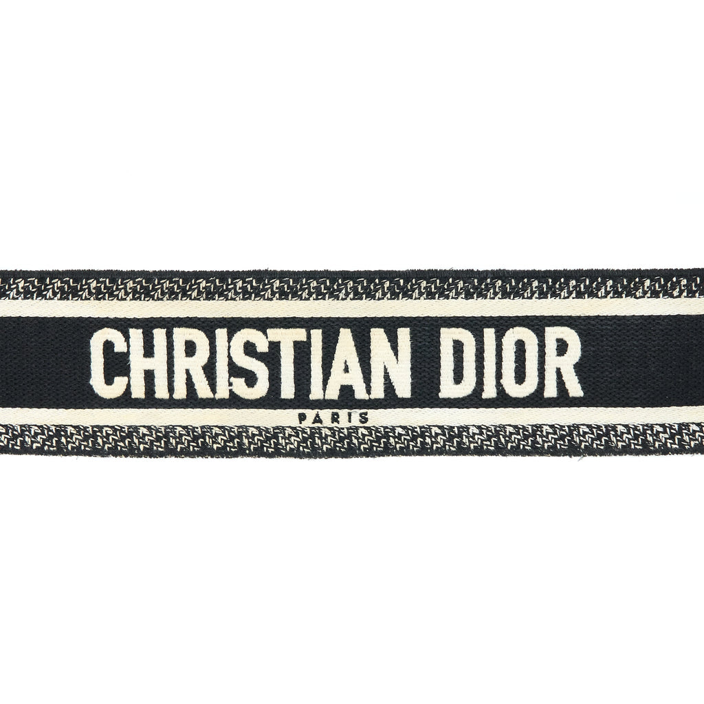 dior-canvas-embroidered-shoulder-strap-black-white-shw