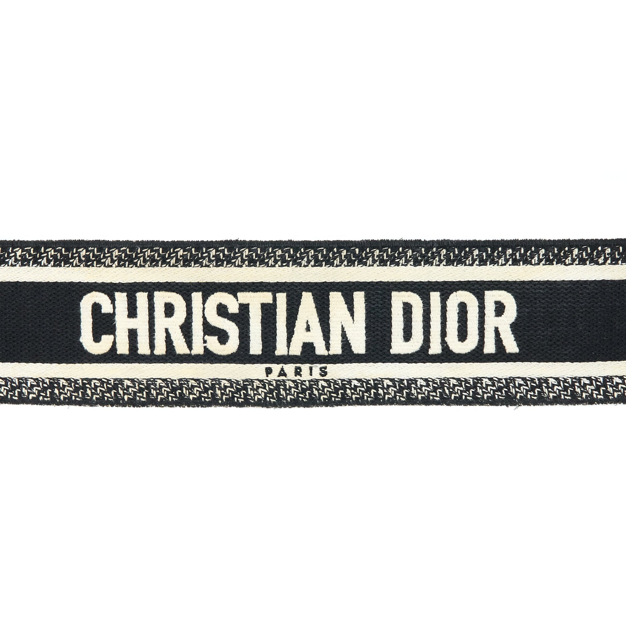 dior-canvas-embroidered-shoulder-strap-black-white-shw