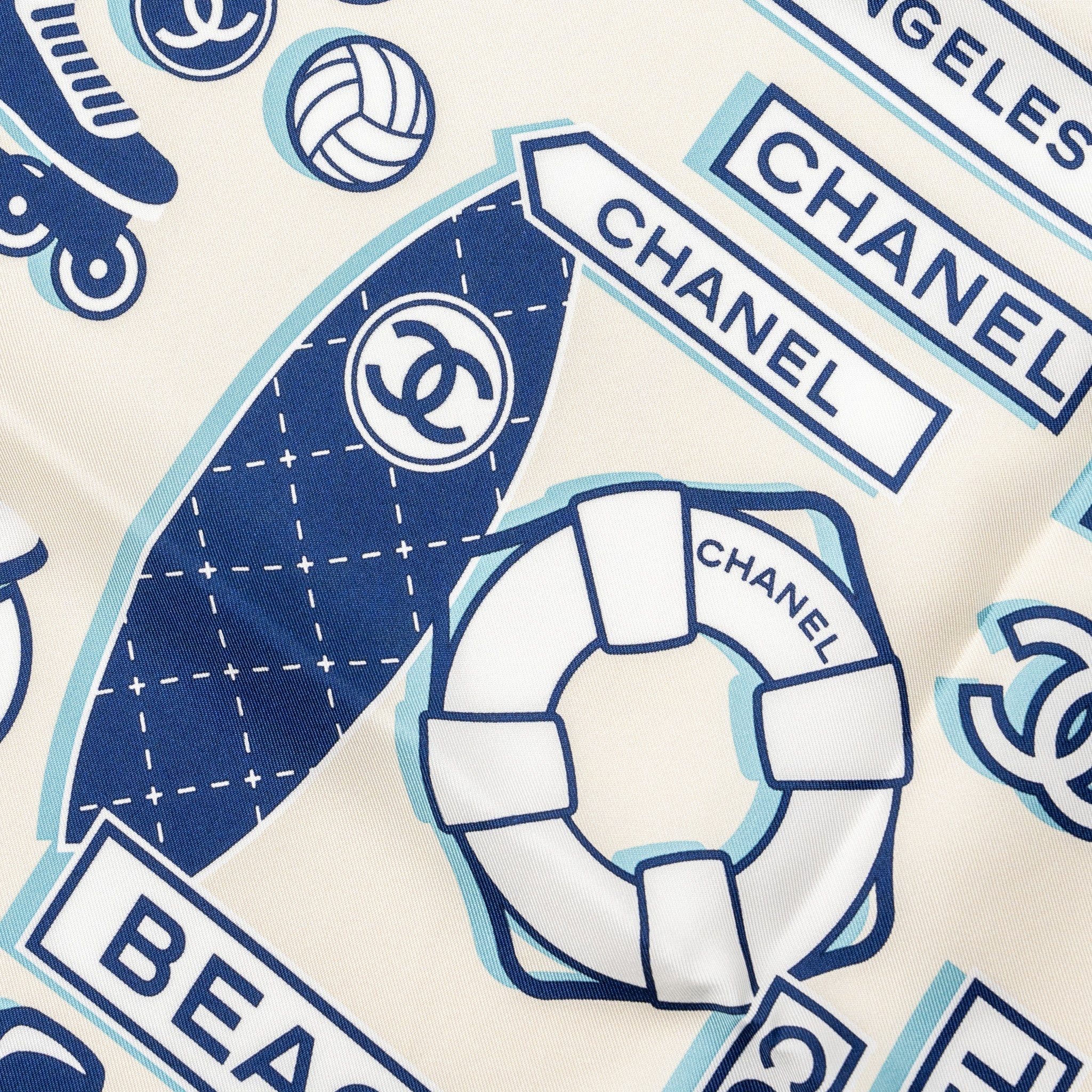 chanel-holiday-pattern-square-silk-scarf-white-multicolour