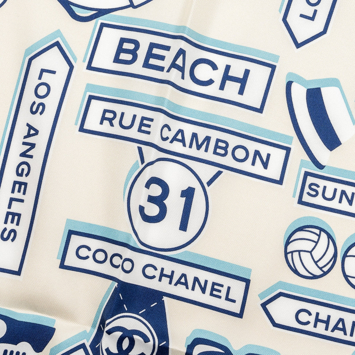 chanel-holiday-pattern-square-silk-scarf-white-multicolour