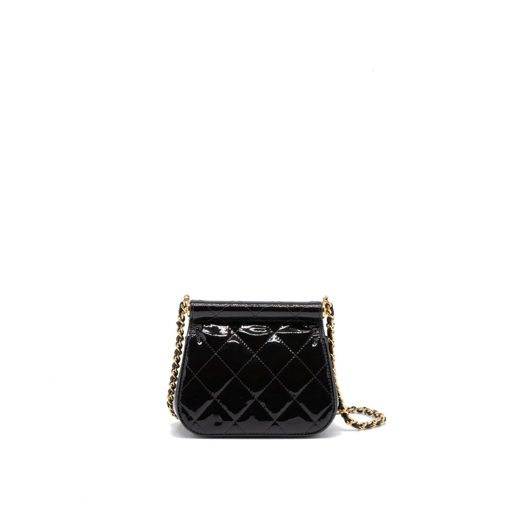 chanel-22k-mini-clutch-with-chain-patent-black-ghw-microchip