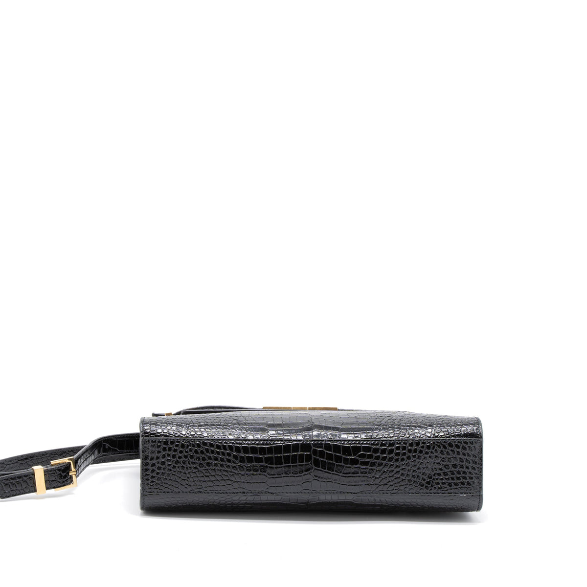 saint-laurent-manhattan-shoulder-bag-crocodile-embossed-black-ghw