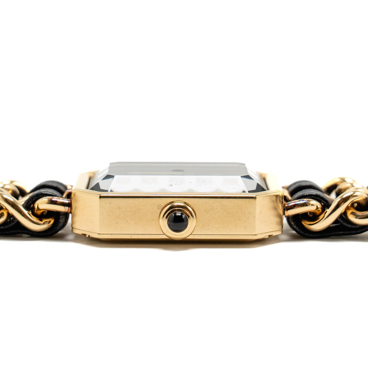 chanel-size-m-prTrevaliee-edition-originals-watch-steel-coated-with-yellow-gold-black-leather-black-lacquered-dial