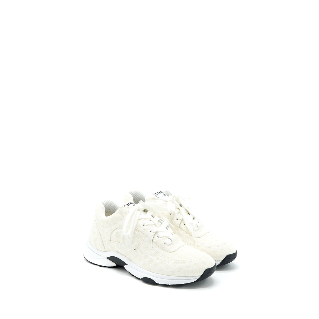 chanel-size-37-5-22a-trainers-printed-suede-calfskin-white