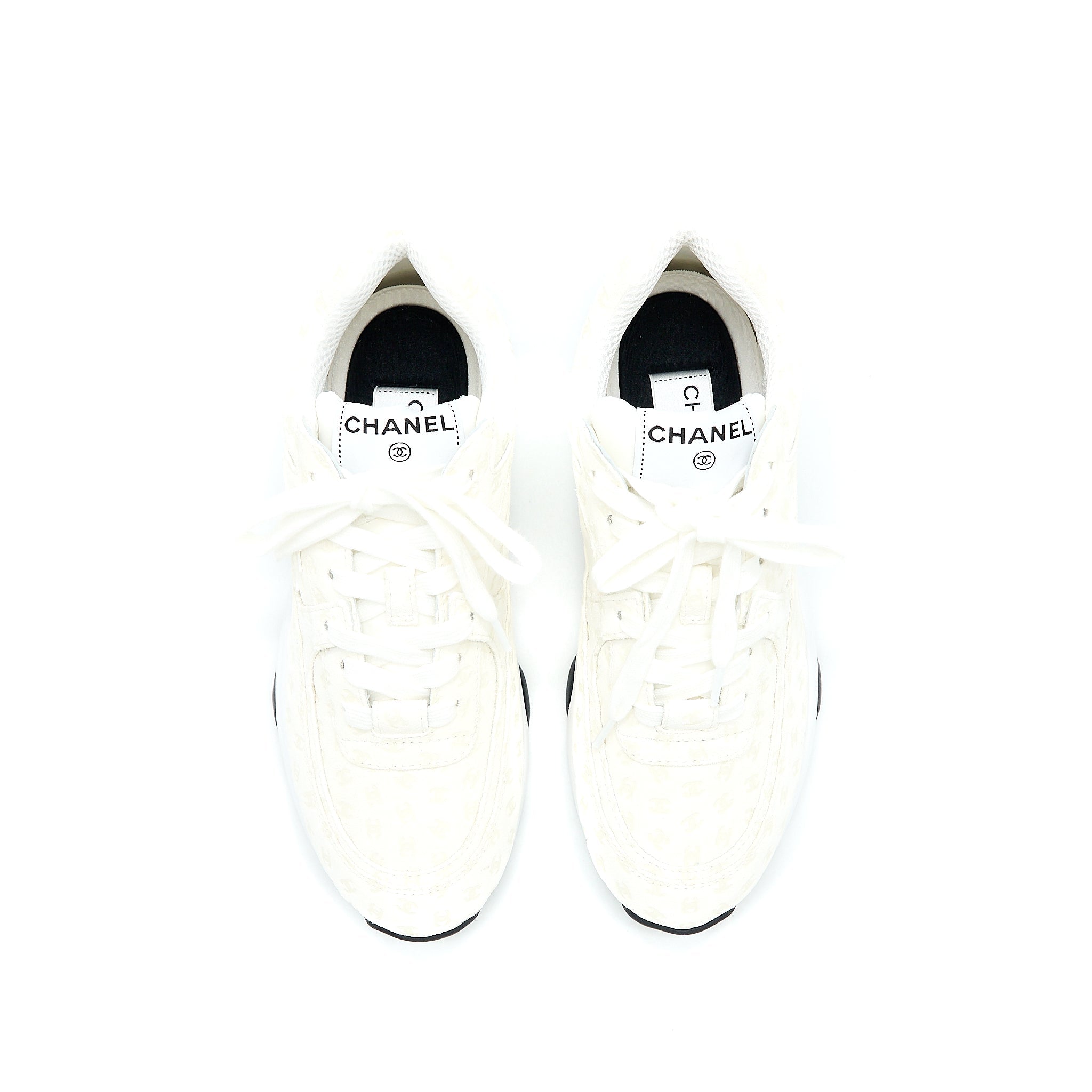 chanel-size-37-5-22a-trainers-printed-suede-calfskin-white