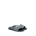 chanel-size-39-cc-logo-dropped-leather-chain-sandals-multicolour