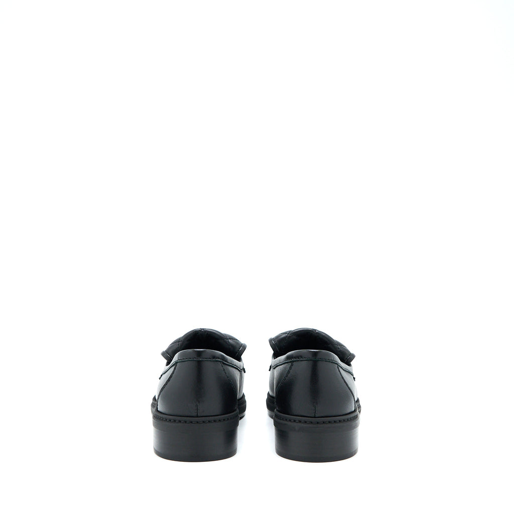 chanel-size-37-5-turnlock-loafers-quilted-leather-black-lghw