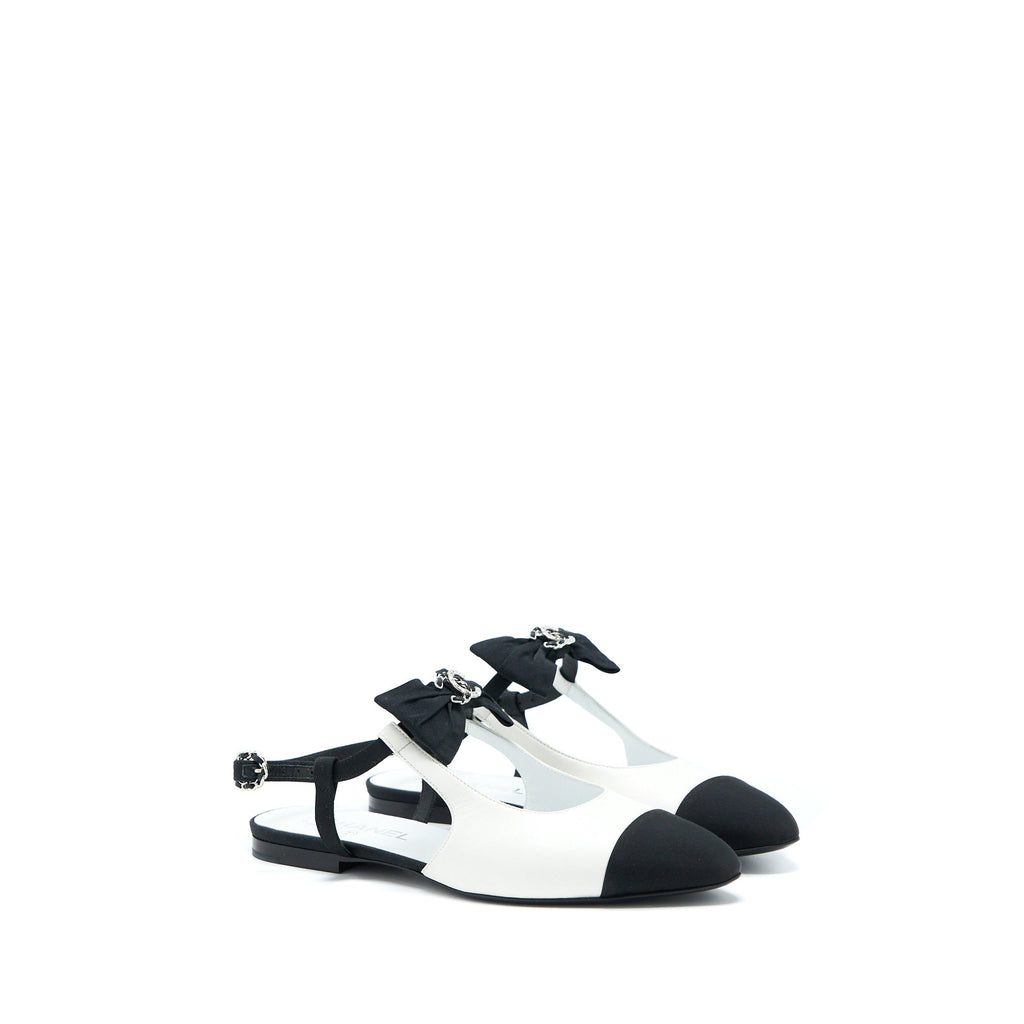 chanel-size-38-5-slingback-with-ribbon-white-black