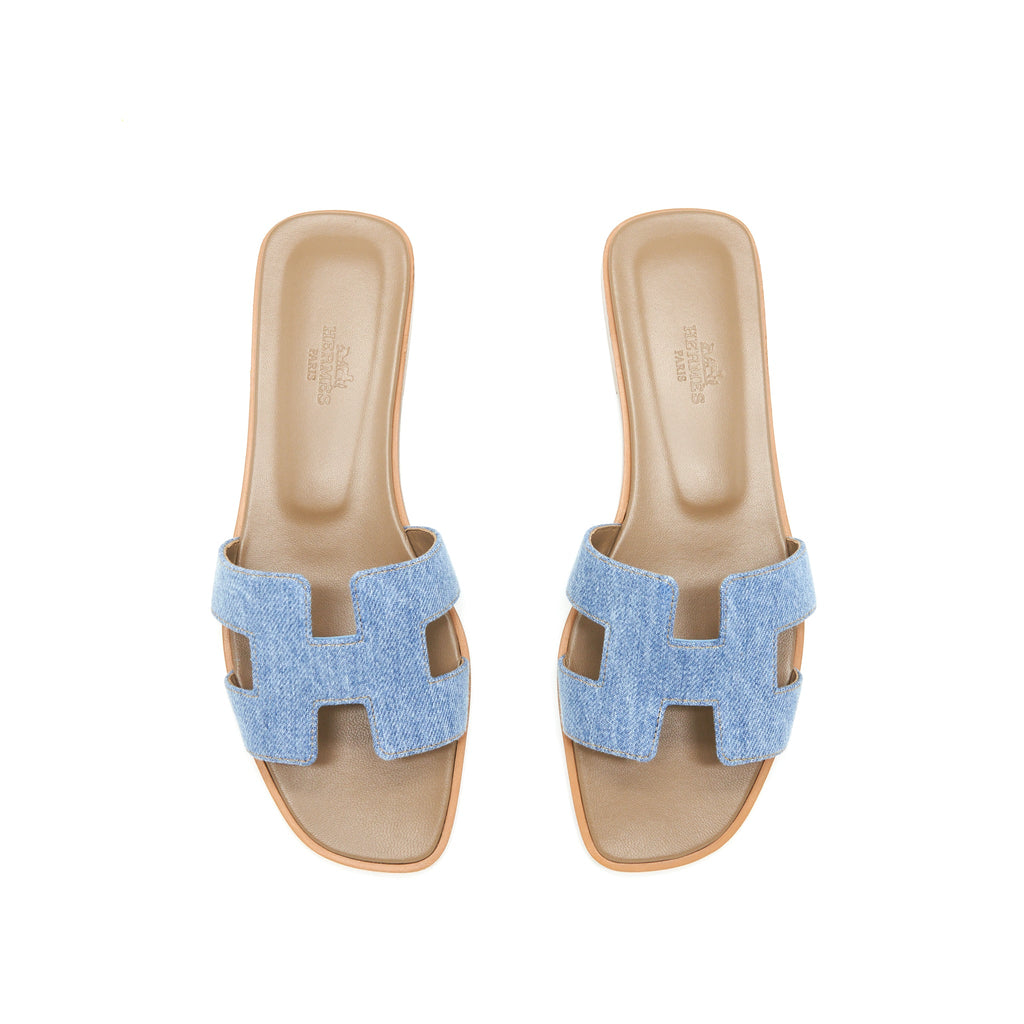 hermes-size-37-5-oran-sandals-denim-canvas-blue-clair