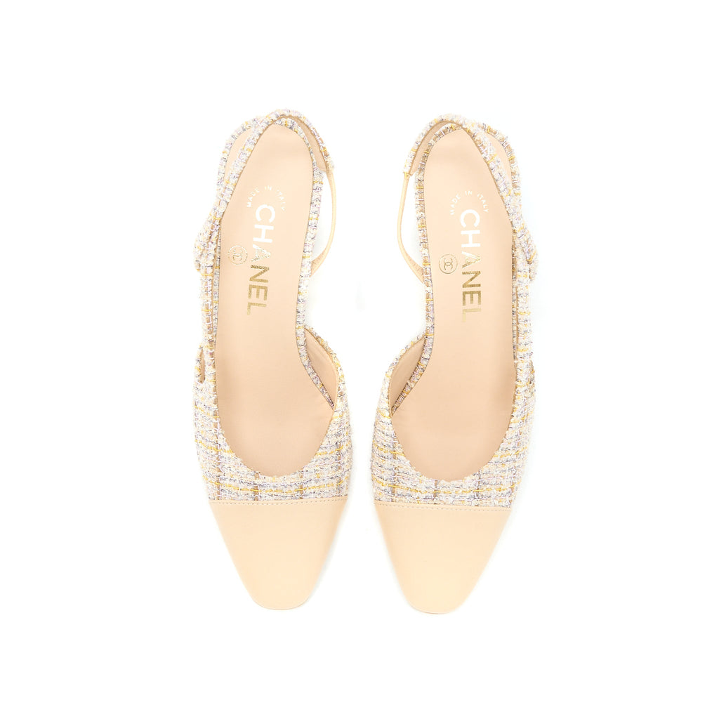 chanel-size-36-5-slings-shoes-tweed-multicolour