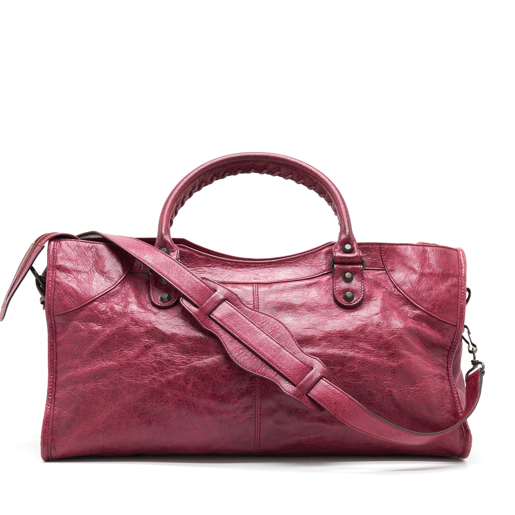 balenciaga-classic-city-bag-dark-red