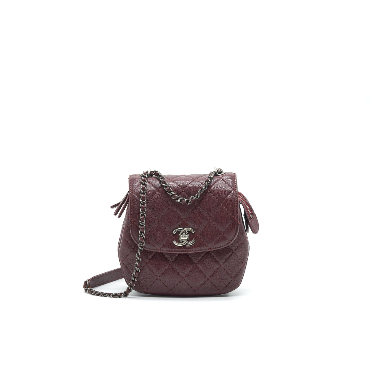 chanel-small-flap-bag-with-chain-burgundy-shw