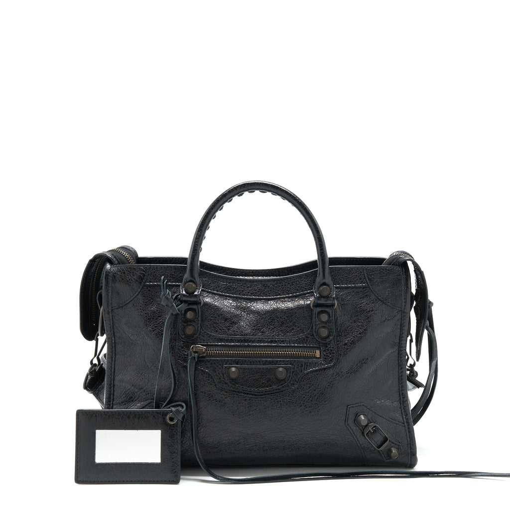 balenciaga-small-classic-city-crossbody-bag-black-with-logo-print-strap