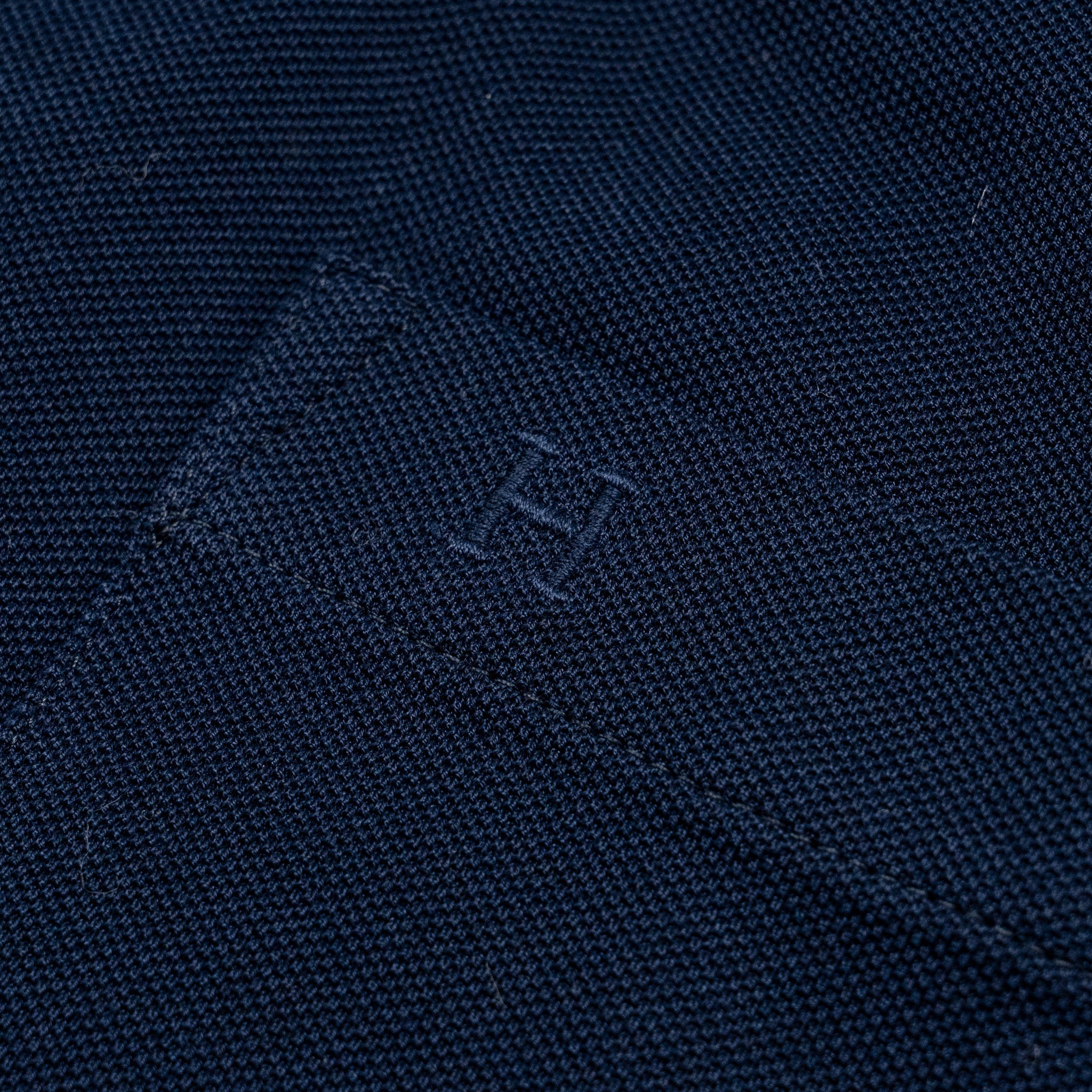 hermes-size-m-h-embroidered-buttoned-polo-shirt-cotton-marine