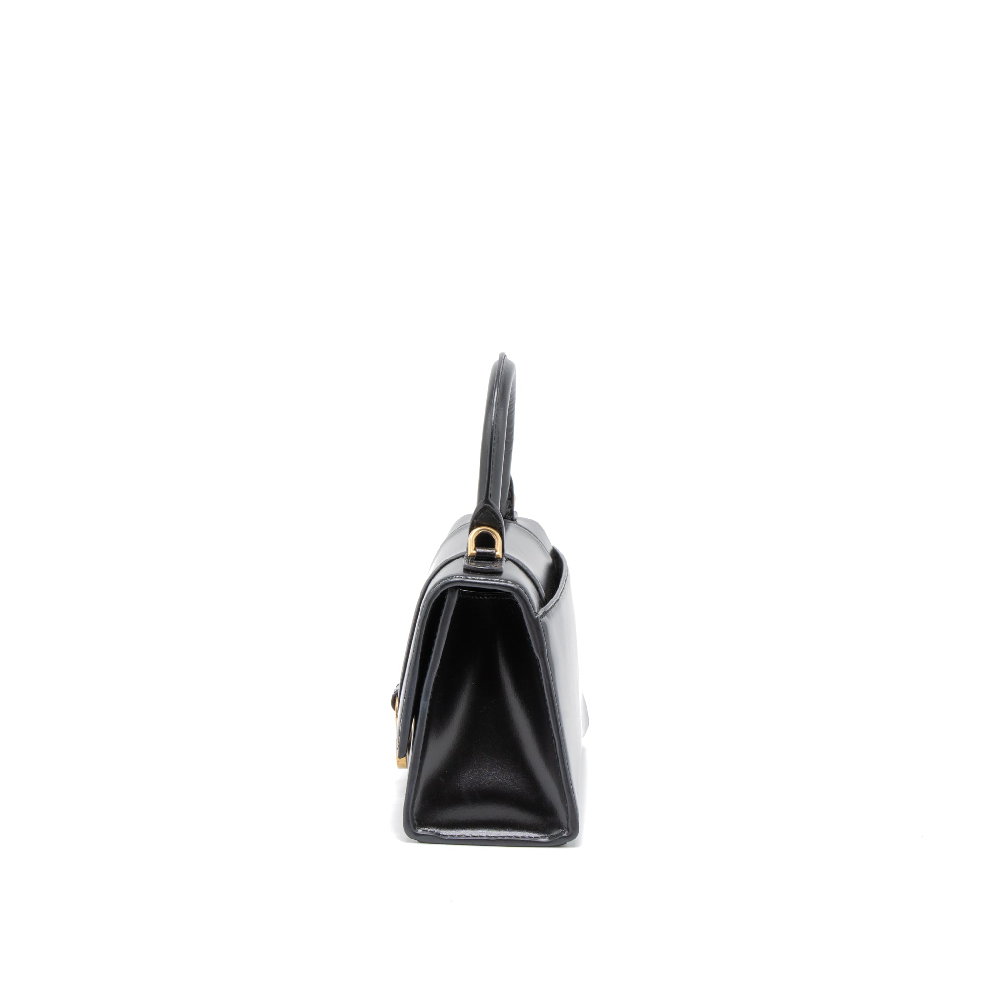 balenciaga-hourglass-xs-calfskin-black-ghw