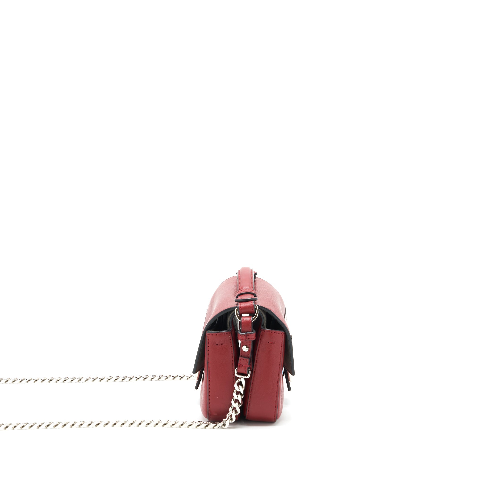 fendi-micro-monster-baguette-bag-red-shw