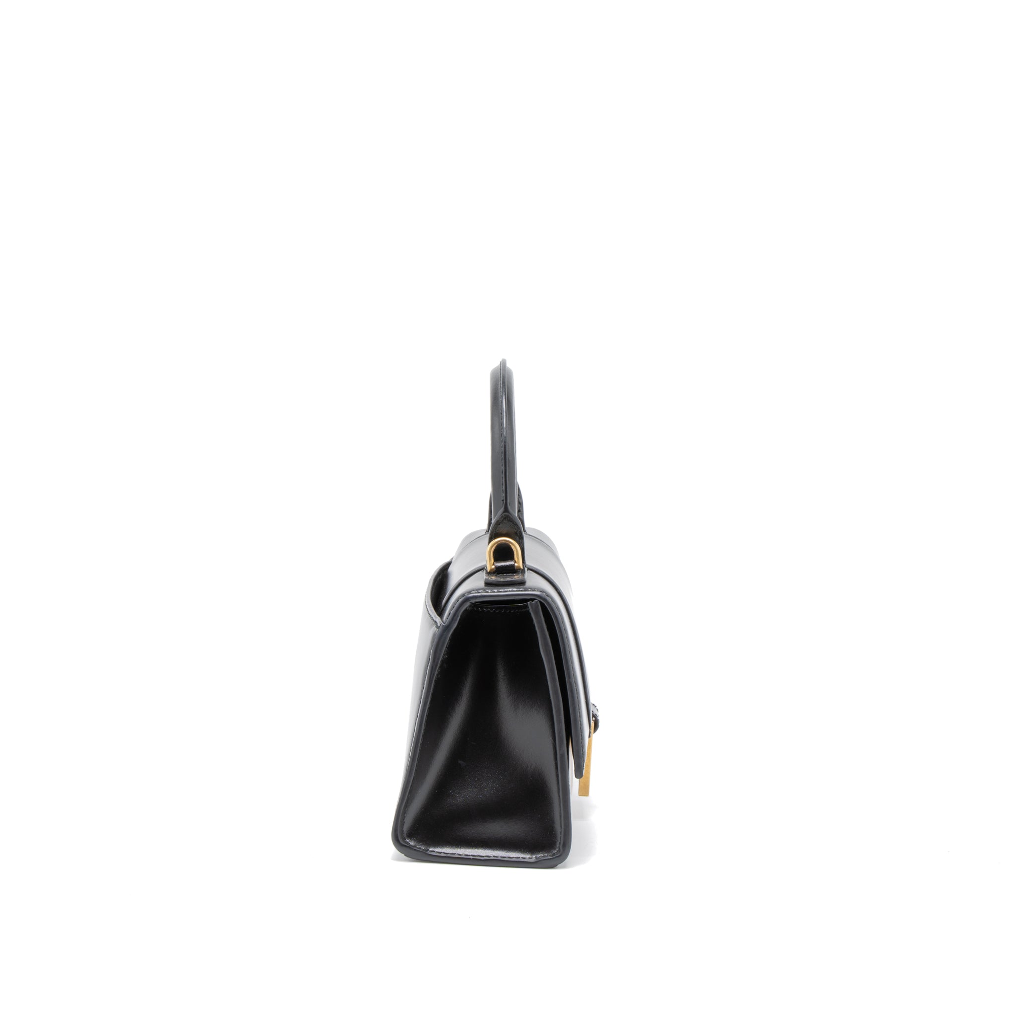 balenciaga-hourglass-xs-calfskin-black-ghw
