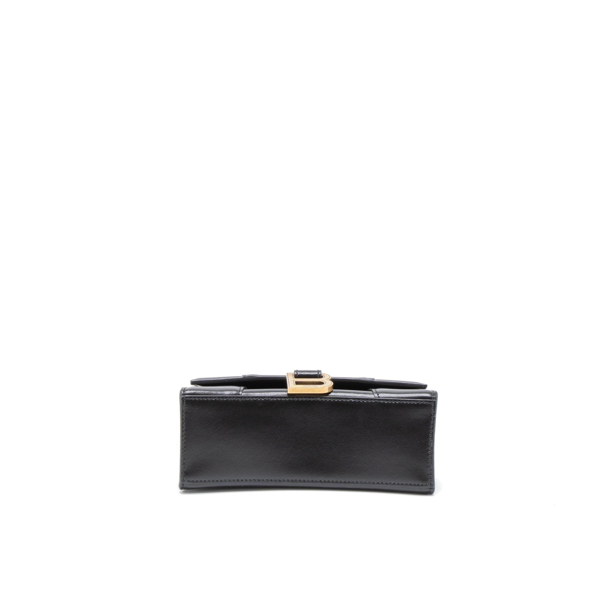 balenciaga-hourglass-xs-calfskin-black-ghw
