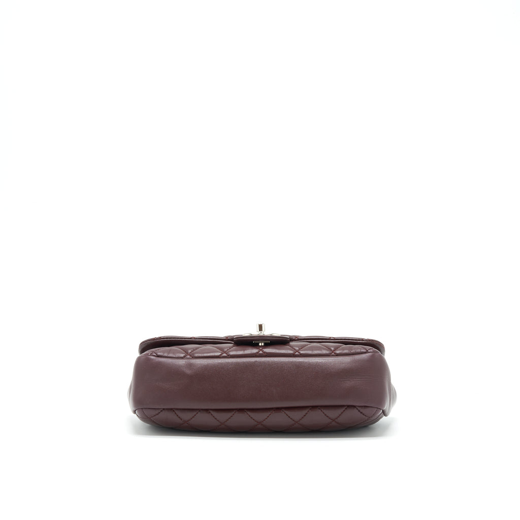 chanel-coco-rain-flap-bag-lambskin-burgundy-shw