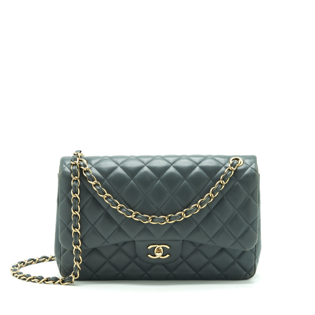 chanel-jumbo-classic-double-flap-bag-grey-lambskin-shw