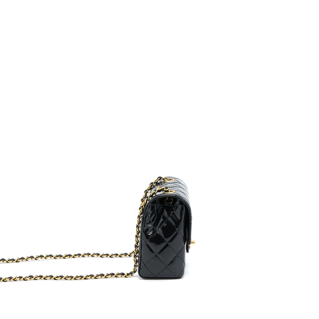 chanel-22k-retro-classic-new-square-mini-flap-bag-patent-black-brushed-ghw-microchip