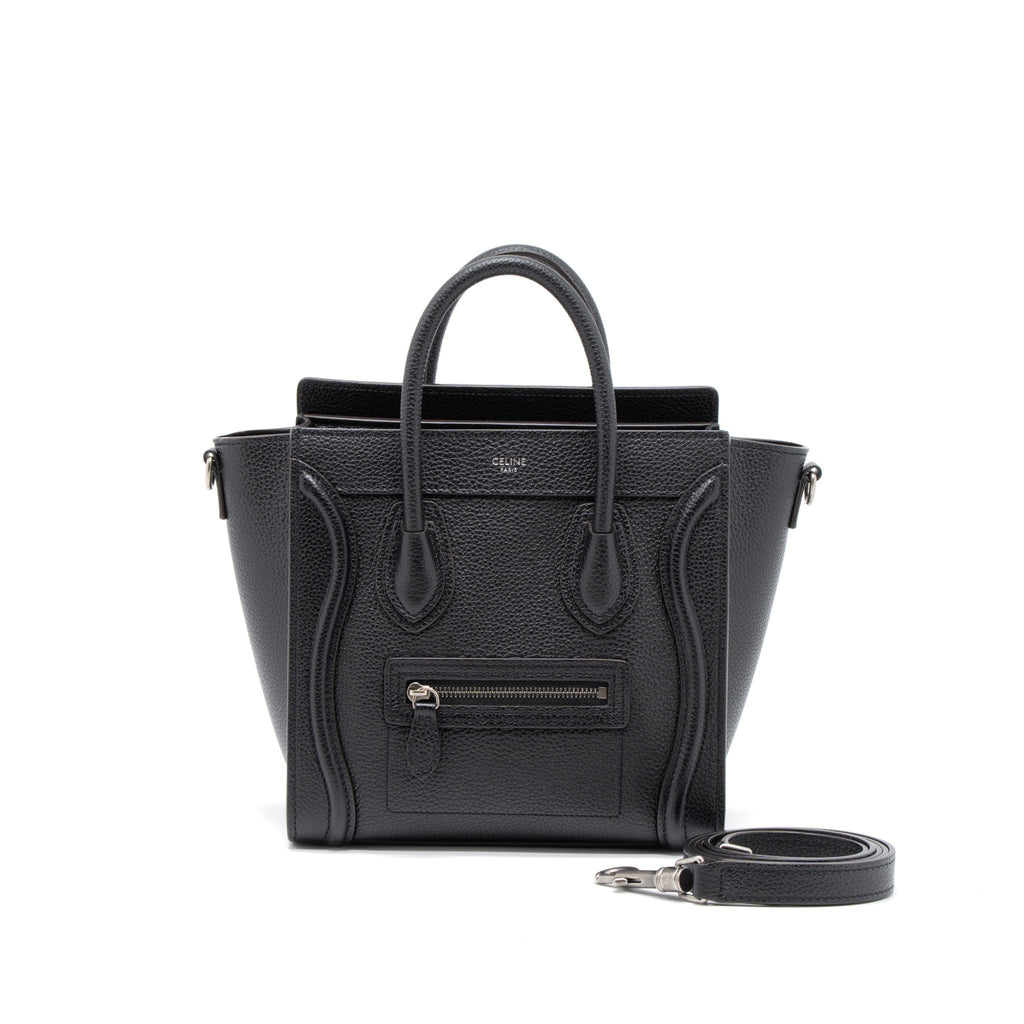 celine-nano-luggage-bag-calfskin-black-shw