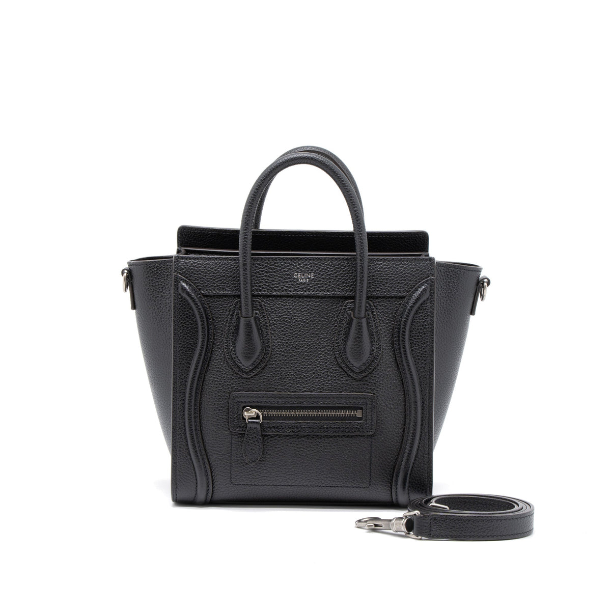 celine-nano-luggage-bag-calfskin-black-shw