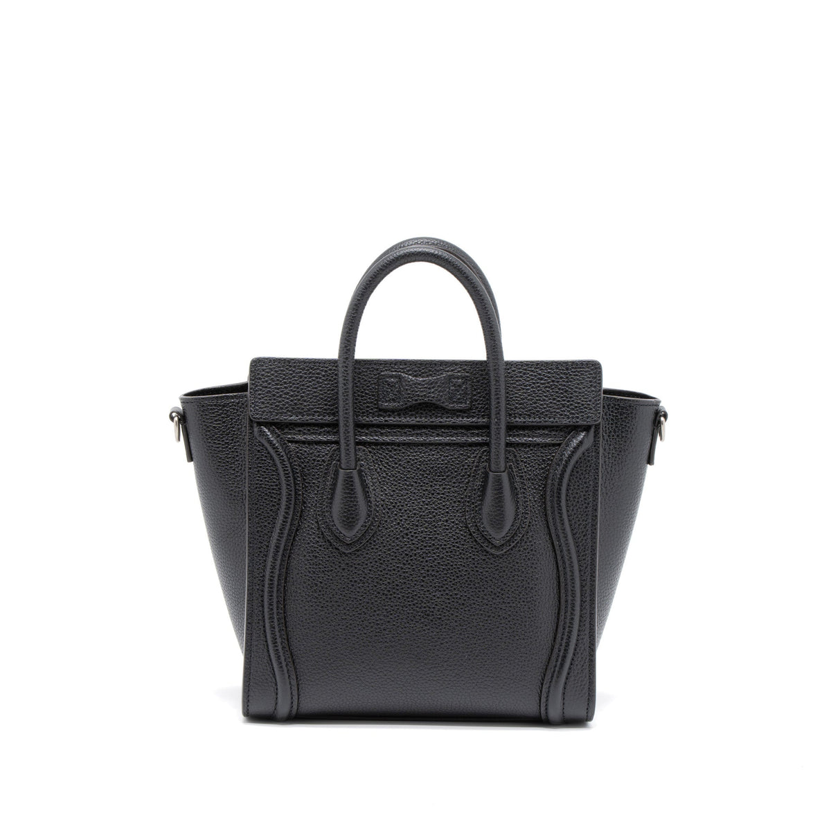 celine-nano-luggage-bag-calfskin-black-shw