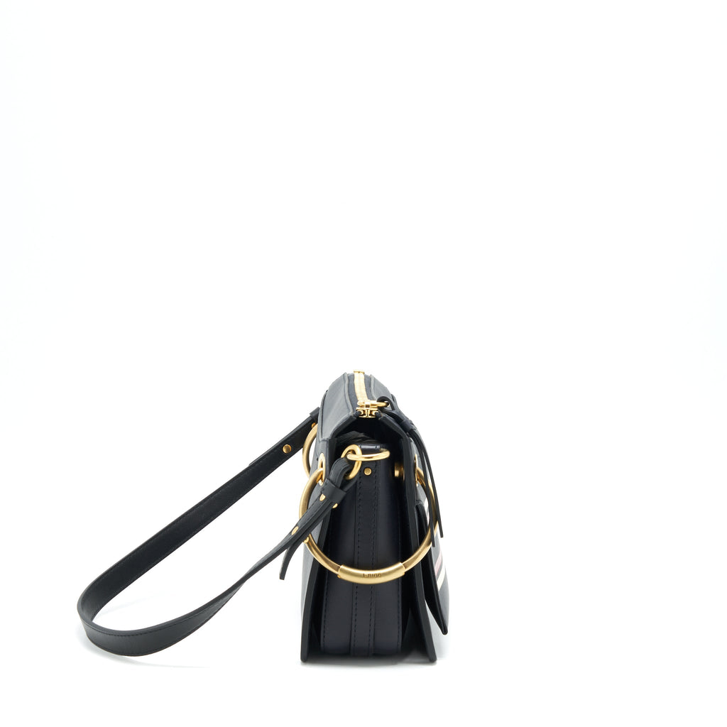 chloe-logo-print-shoulder-bag-navy-ghw