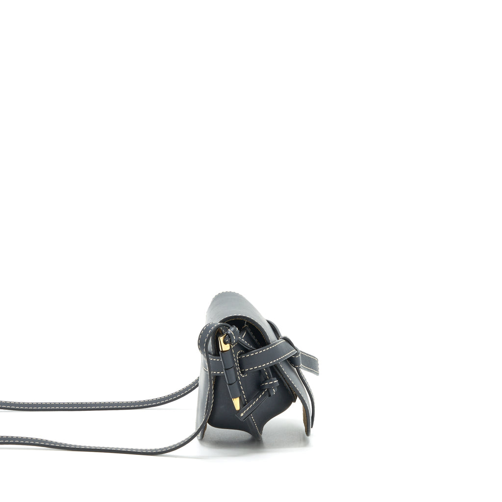 loewe-mini-gate-dual-bag-calfskin-black-ghw