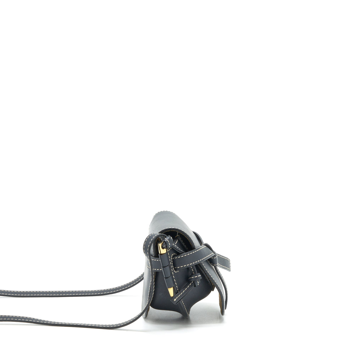 loewe-mini-gate-dual-bag-calfskin-black-ghw
