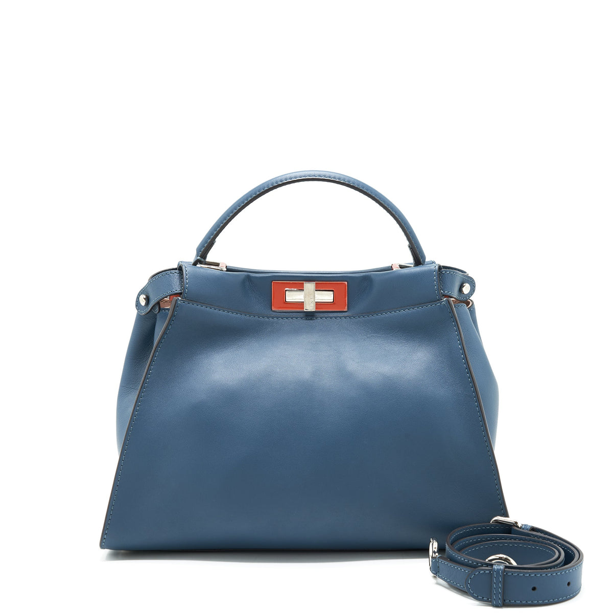 fendi-medium-peekaboo-bag-dark-blue-multi-colour-hardware