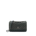 chanel-quilted-flap-iridescent-calfskin-dark-green-ruthenium-shw