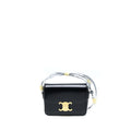 celine-teen-triomphe-shoulder-bag-calfskin-black-ghw
