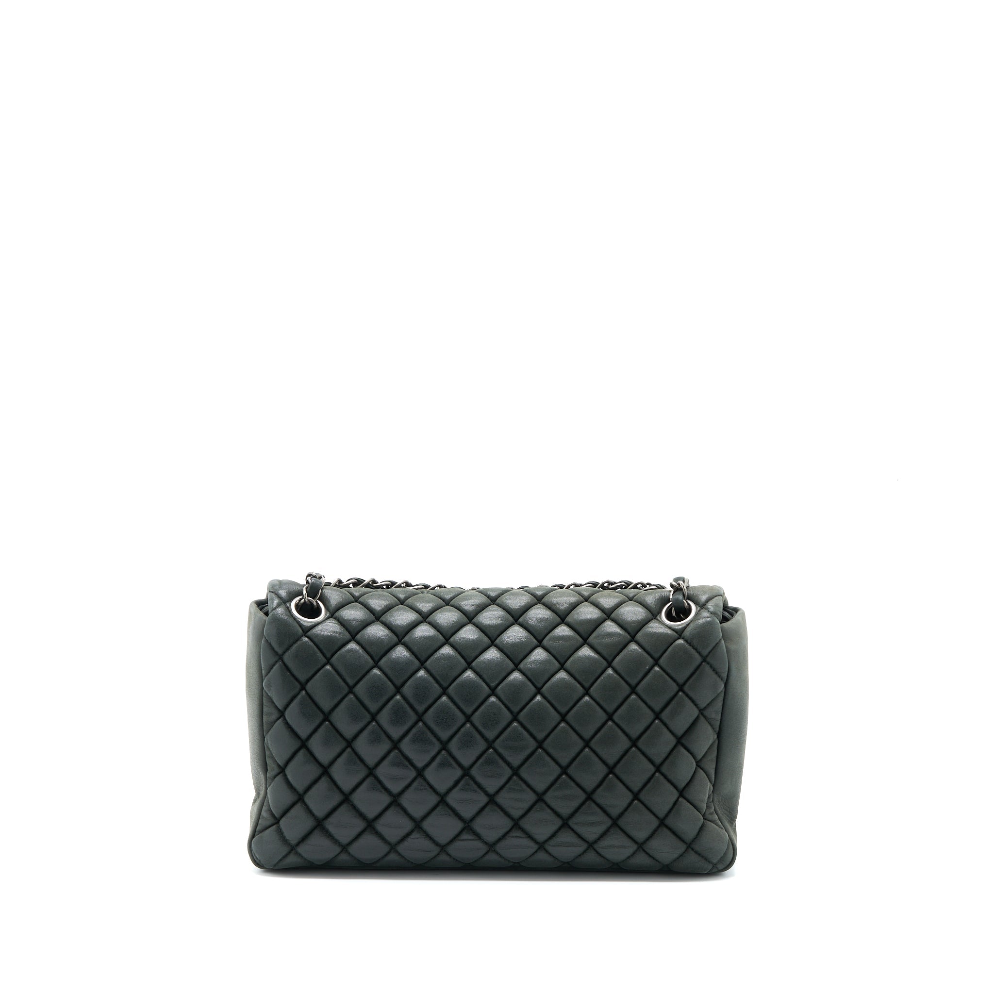 chanel-quilted-flap-iridescent-calfskin-dark-green-ruthenium-shw