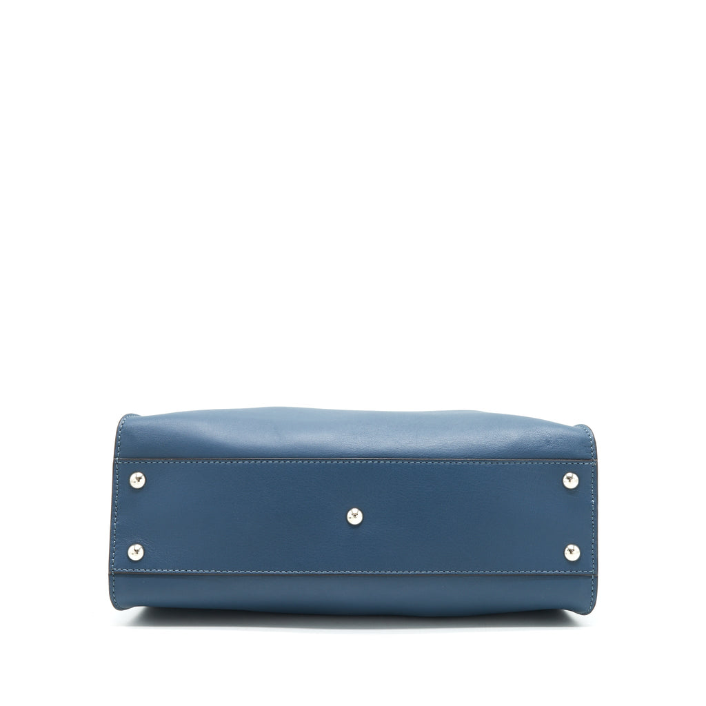 fendi-medium-peekaboo-bag-dark-blue-multi-colour-hardware
