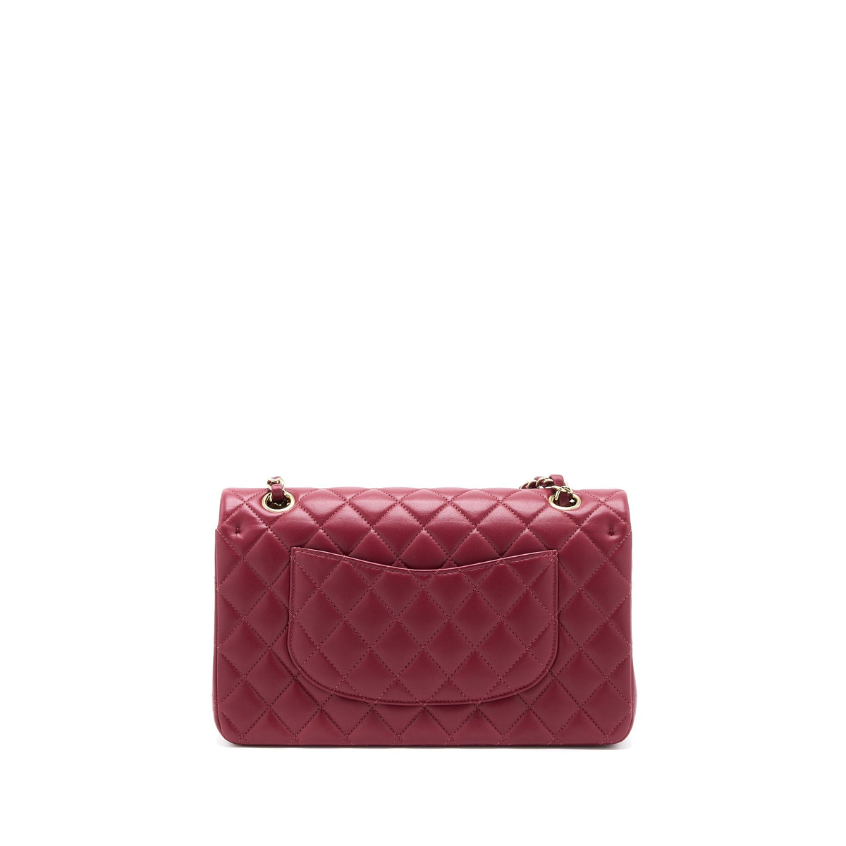 copy-of-chanel-medium-classic-flap-bag-lambskin-dark-red-lghw-microchip