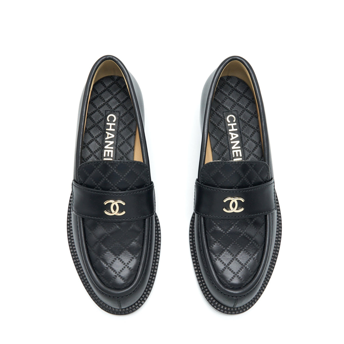 chanel-size-38-quilted-loafer-black-lghw