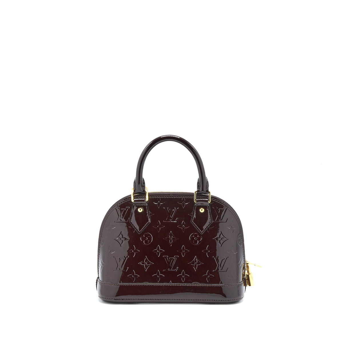 louis-vuitton-alma-bb-patent-amatante-ghw-1