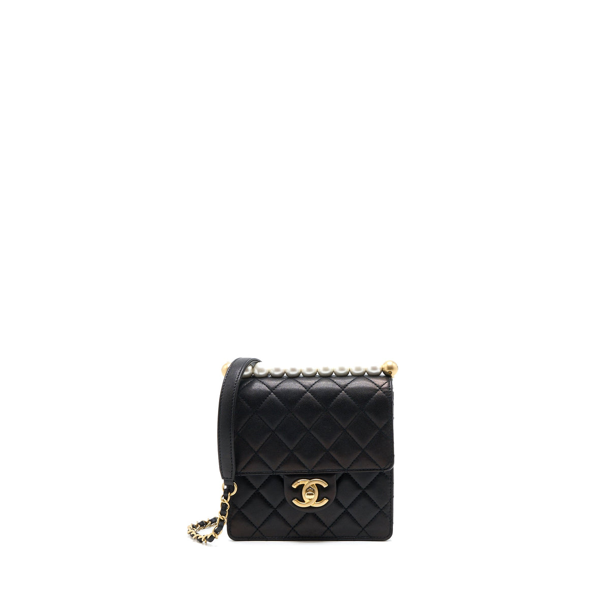 chanel-vertical-pearl-flap-bag-goatskin-black-ghw-2