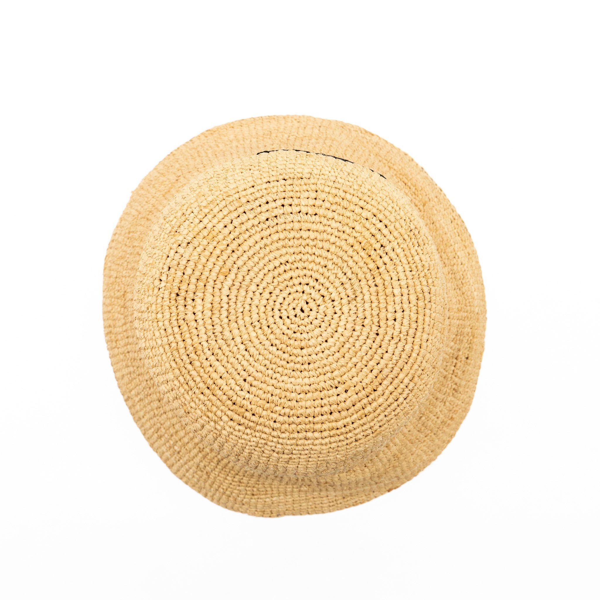 celine-size-s-triomphe-bucket-hat-in-raffia-natural-black
