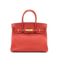 hermes-birkin-30-togo-d5-geranium-ghw-stamp-x