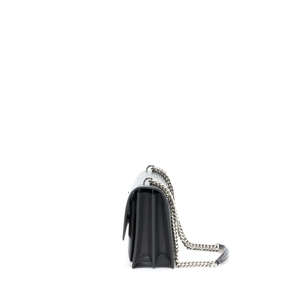 saint-laurent-sunset-chain-bag-calfskin-dark-grey-shw
