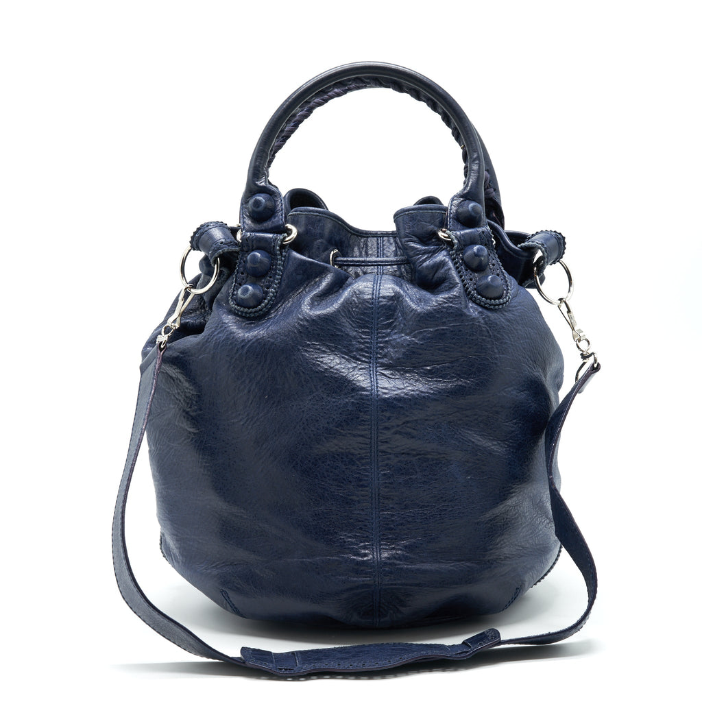 balenciaga-giant-pompon-bucket-bag-navy