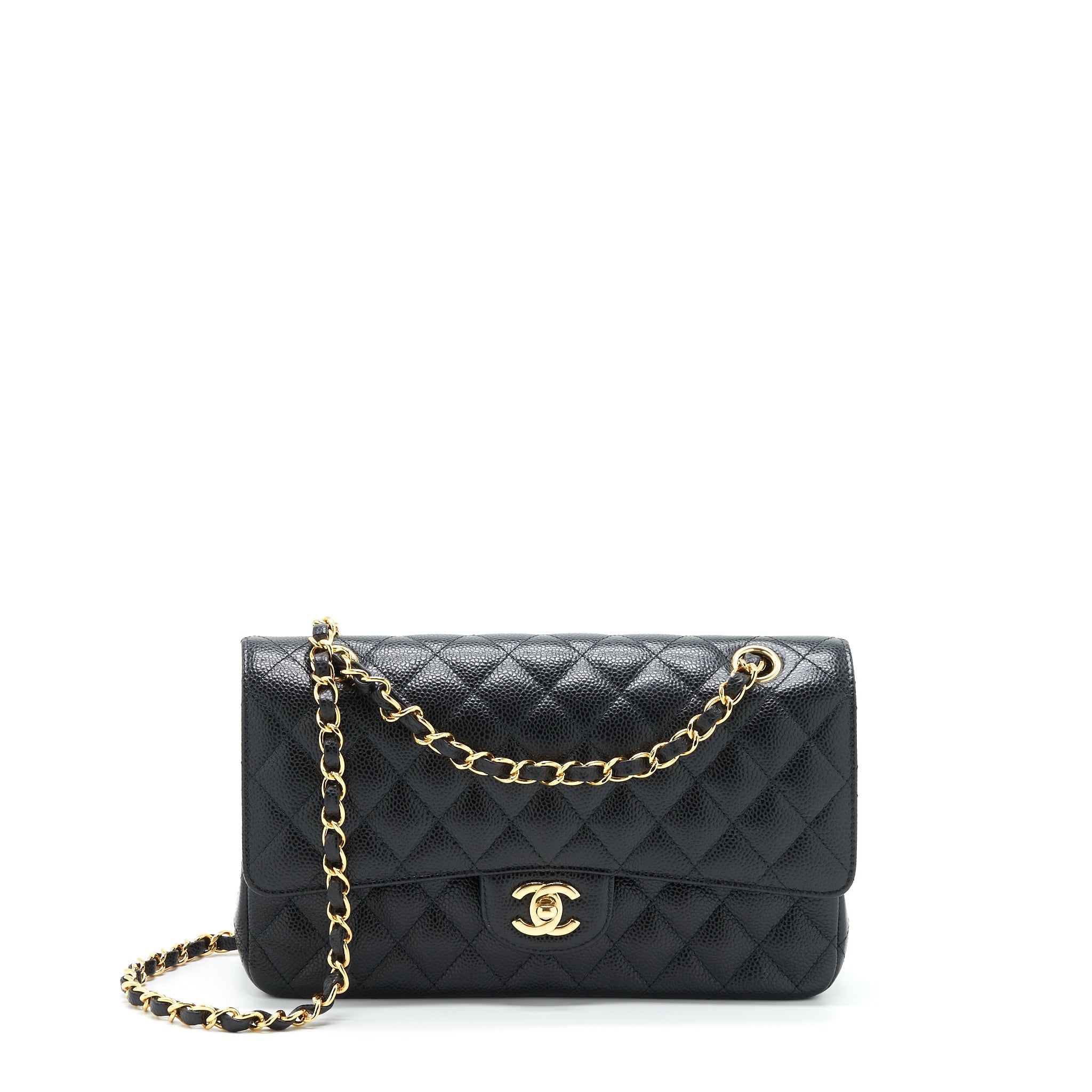 chanel-classic-double-flap-bag-caviar-black-ghw