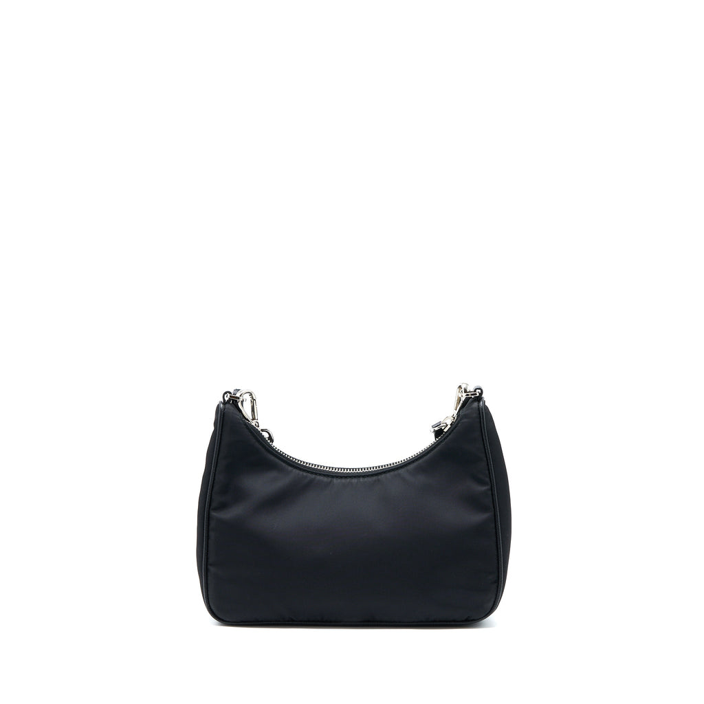 prada-re-edition-2005-nylon-bag-black-shw-2