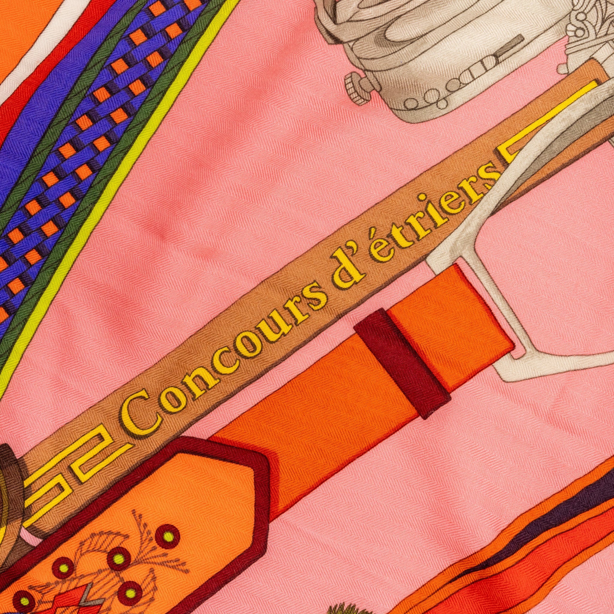 hermes-140cm-cashmere-silk-shawl-scalf-concours-d-etriers-multicolor-pink
